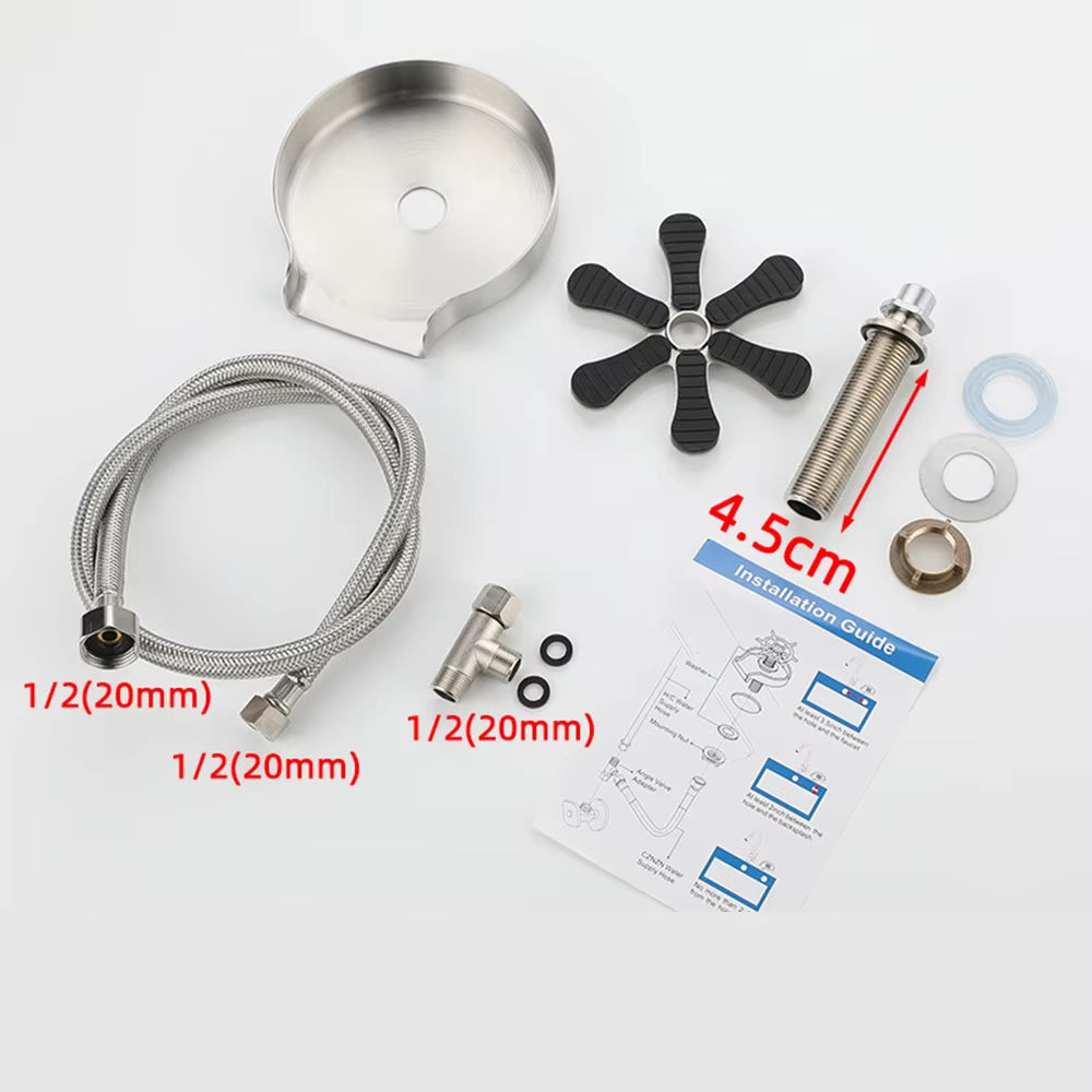 Kitchen Sink Glass Cup Wash Automatic Stainless Steel Pressure Spray Washer Cup Tool Cleaning Faucet Bar Rinser Coffee Pitcher