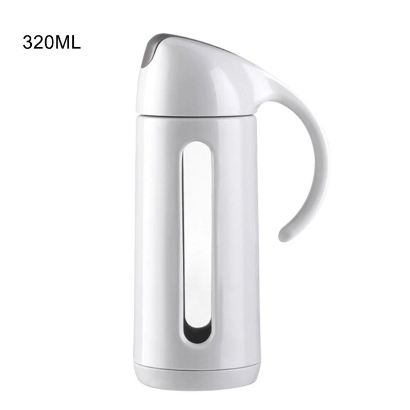 Glass Olive Oil Bottle Oil Dispenser Pot Leakproof Sauce Vinegar Bottle Gravy Boat Oil Pourer Bottle for Cooking Honey Dispenser