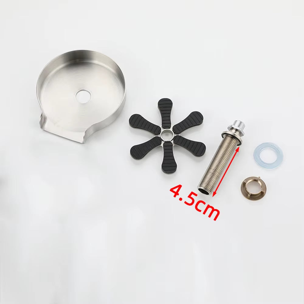 Kitchen Sink Glass Cup Wash Automatic Stainless Steel Pressure Spray Washer Cup Tool Cleaning Faucet Bar Rinser Coffee Pitcher